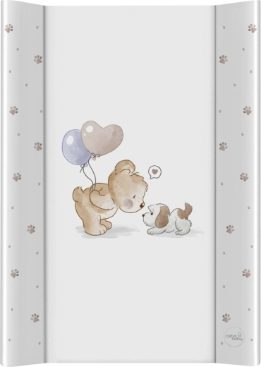 Ceba Baby přebalovací podložka na postýlku s pevnou deskou ultra light friends forever 50 × 70 cm