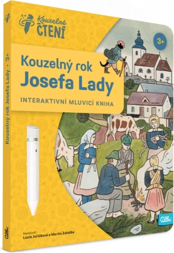 kouzelný rok josefa lady – interaktivní kniha pro albi tužku