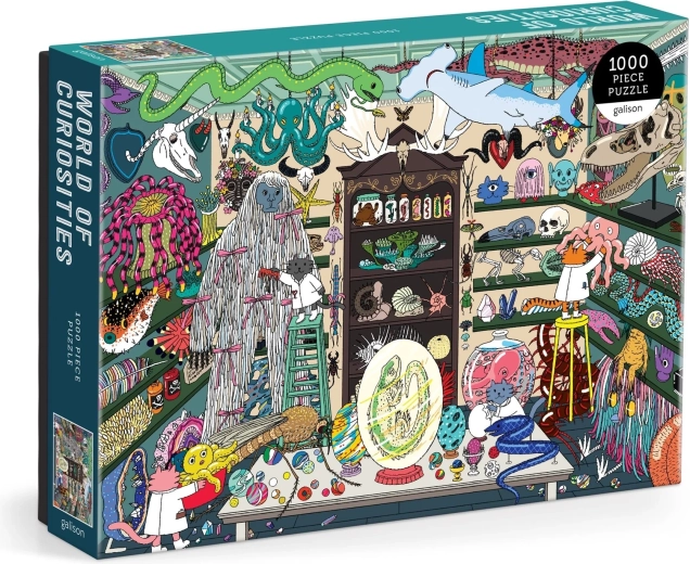 Puzzle Svět kuriozit 1000 dílků GALISON
