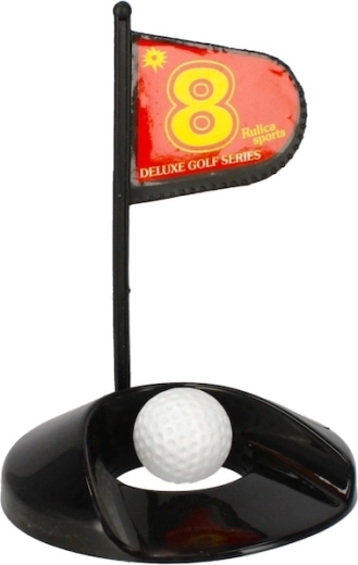 Cíl s jamkou a vlajkou pro trénink přesnosti