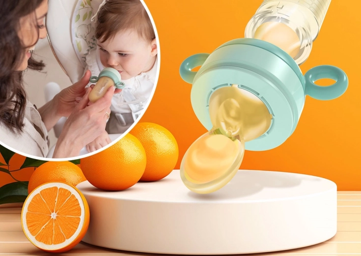 Lžička pro pyré a kaše 2 v 1