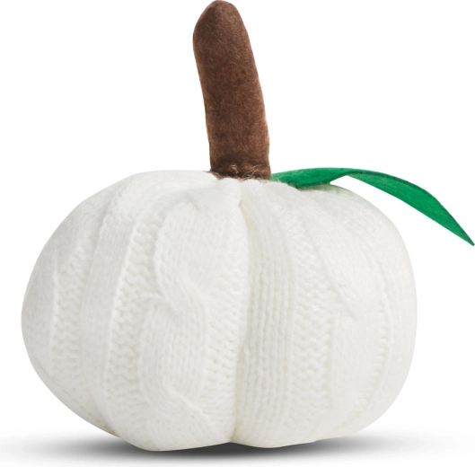 Halloweenská bílá dýňová dekorace