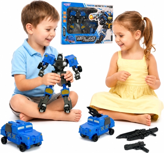 Woopie transformující bojový robot 2 v 1 - 1 kus