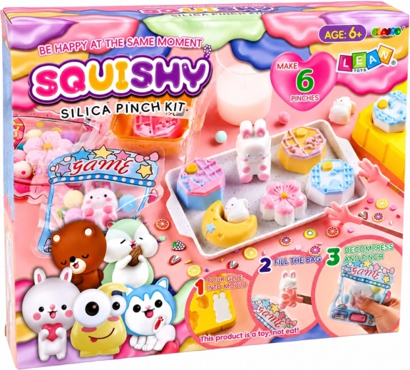 Vyrobte 6 vlastních squishy figurek