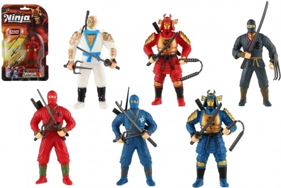 Ninja figurka s doplňky 10 cm