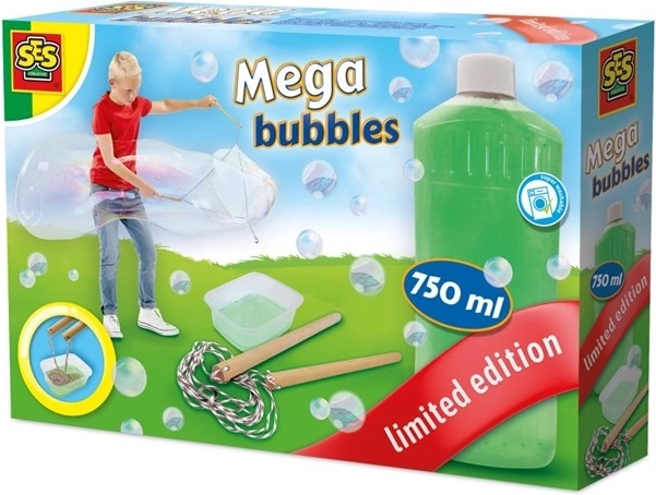 SES mega bubliny mýdlové bubliny limitovaná edice 750 ml