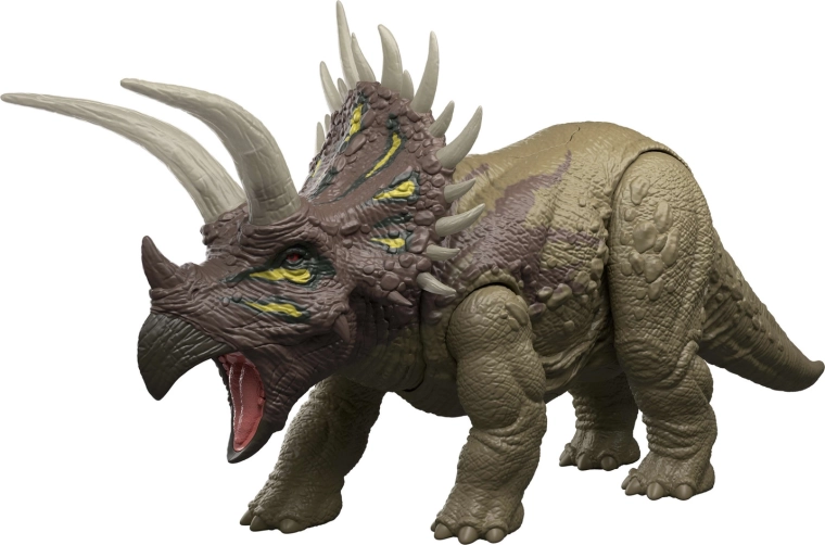 Realistický triceratops s propracovanými detaily