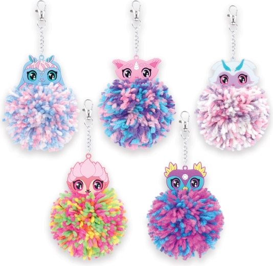 Roztomilé přívěsky na klíče a batohy