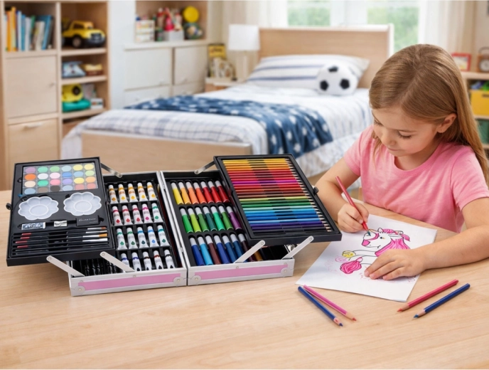 Přenosný kufřík pro tvoření kdekoli