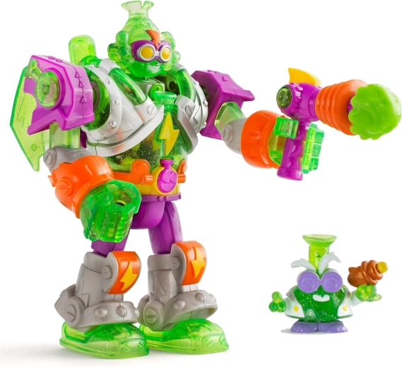 Pohyblivý super robot pro akční pózy