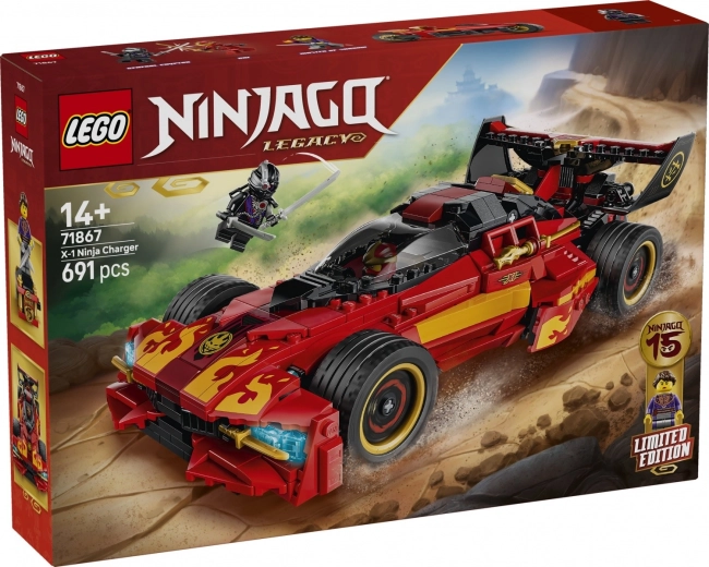 LEGO NINJAGO Ninja závodník X-1 – 15. výročí