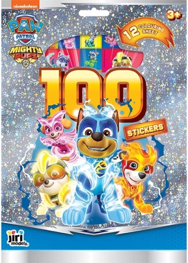 Samolepky a omalovánky Tlapková patrola (100+ samolepek)