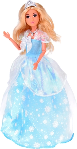 Třpytivý zimní look