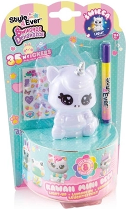 EPEE svítící dekorožec jednorožec kawaii – kreativní sada k dekorování