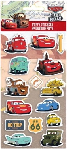 Diakakis vypuklé (3D) samolepky Cars