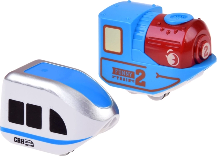 2 vláčky na akumulátor s nabíjením přes USB
