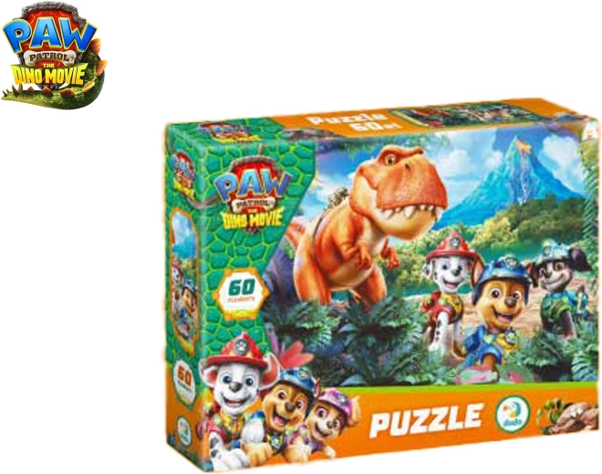 Puzzle Paw Patrol: The Dino Movie - 60 dílků