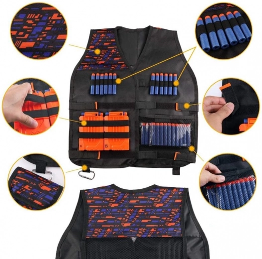 Taktická vesta s chytrým úložným systémem