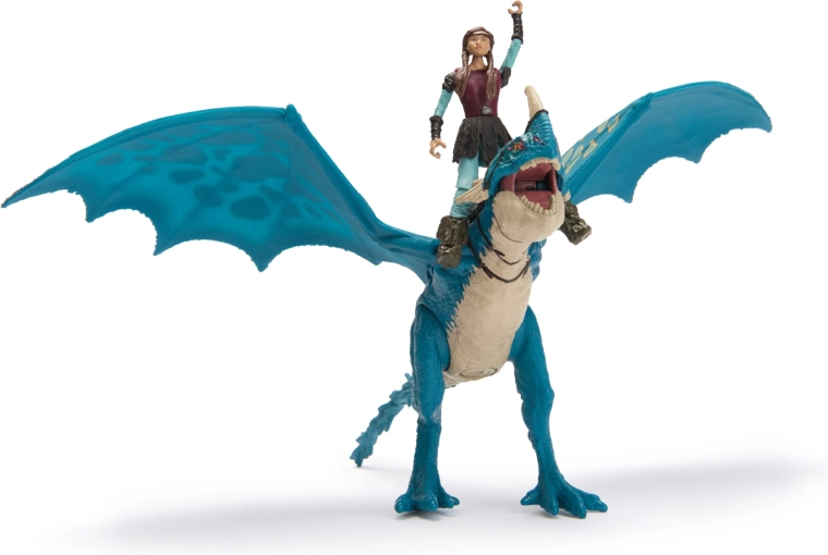 Jezdec v sedle – připraveno na let