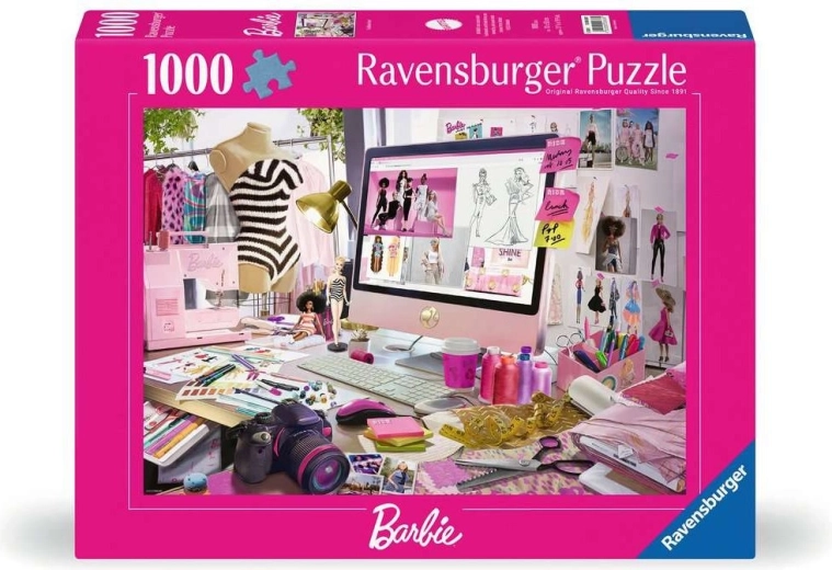 Ravensburger puzzle Barbie: Módní ikona 1000 dílků