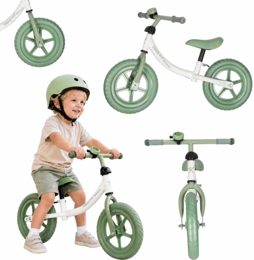 Dětské odrážedlo Trike Fix Balance se zvonkem zelené