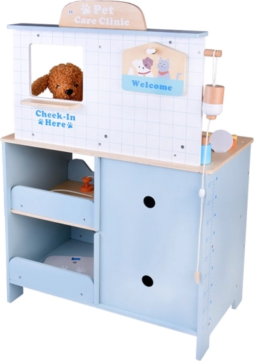 Realistická klinika z kvalitního dřeva