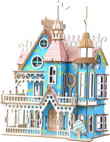 Woodcraft dřevěné 3D puzzle pohádková vila