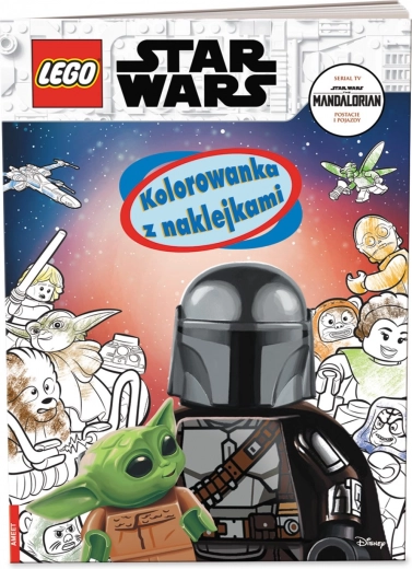LEGO Star Wars omalovánky s nálepkami