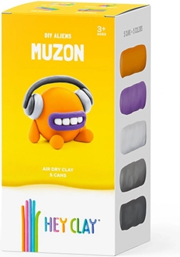 Modelína HEY CLAY Obchod MUZON – sada pro tvoření mimozemšťana