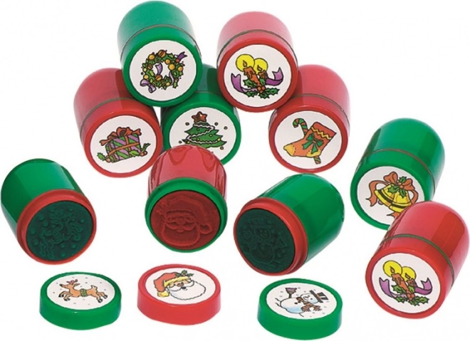 samobarvicí razítko s vánočním motivem GOKI (mix motivů)