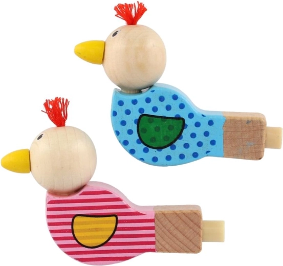 Veselý ptáček ve dvou barvách