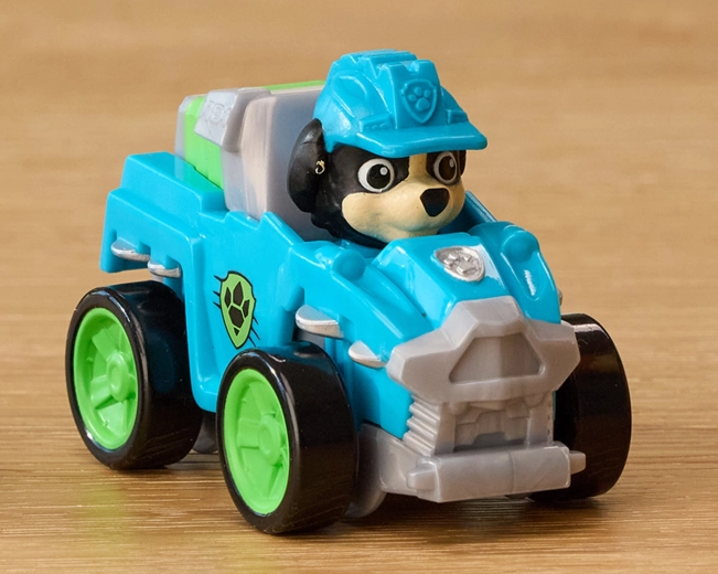 Vozidlo Rex Pup Squad Racer s funkčními kolečky