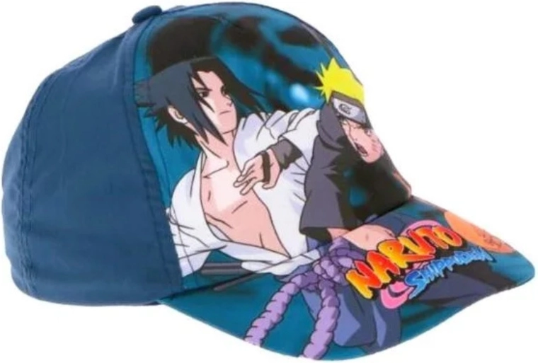 Dětská tmavě modrá kšiltovka Naruto – Velikost: 54