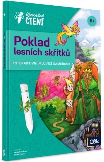 Poklad lesních skřítků - ilustrovaný gamebook pro děti