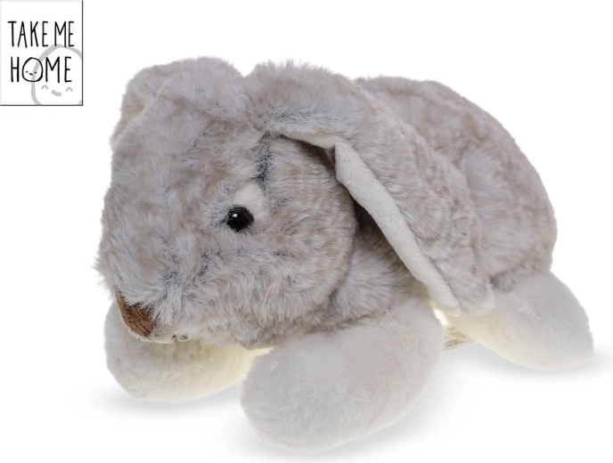 Ležící plyšový zajíček Take Me Home 17 cm