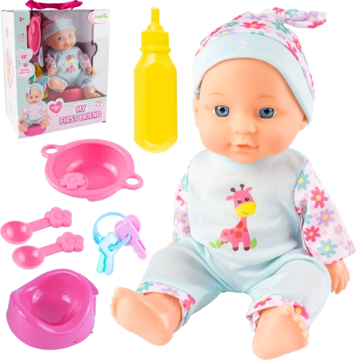 Panenka miminko 29 cm s doplňky a nočníkem