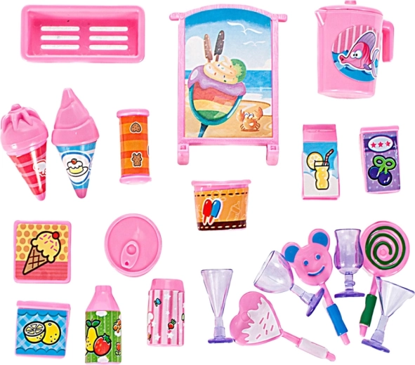 Bohaté příslušenství pro servírování