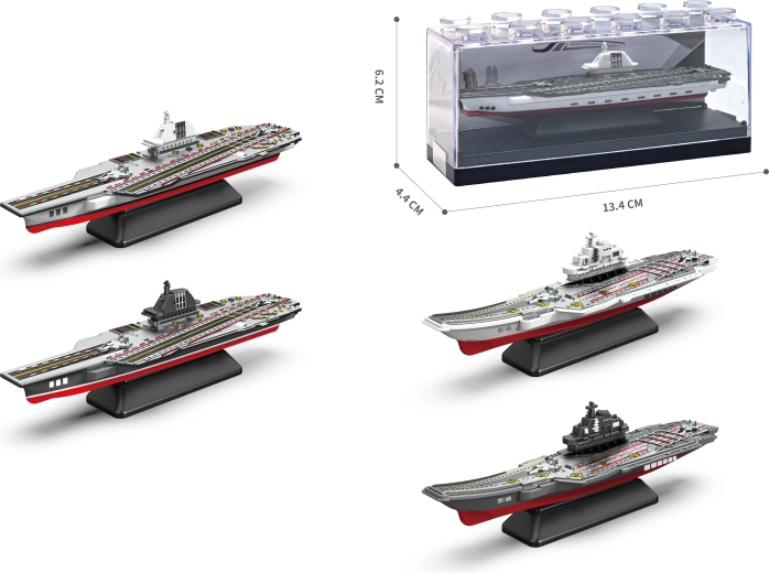 Kovový model letadlové lodi 1:64 – více variant