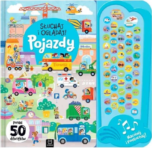 Poslouchej a objevuj: Vozidla – více než 50 zvuků