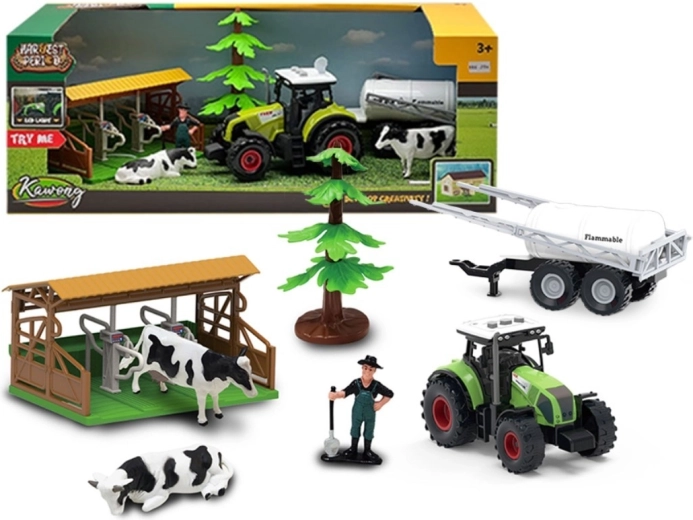 Farma set s traktorem a příslušenstvím