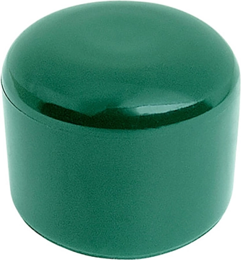 Plastové víčko na kulatý plotový sloupek 60 mm, zelené