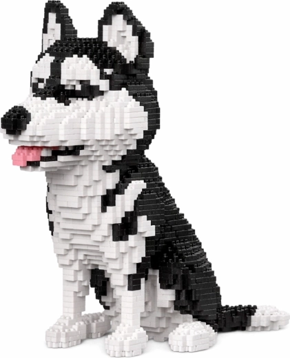 Realistický 3D vzhled huskyho