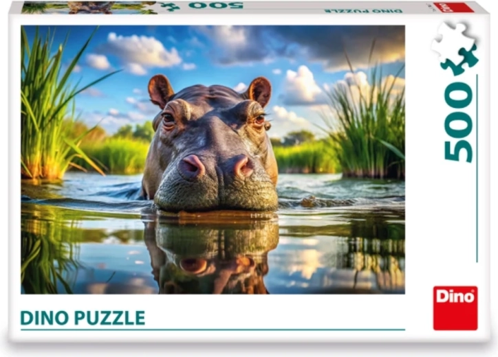 DINO puzzle Roztomilý hroch 500 dílků