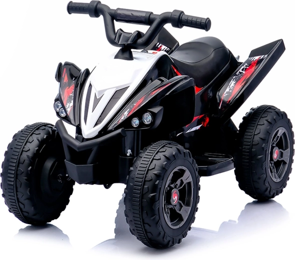 Chipolino elektrická čtyřkolka atv kids rider černá