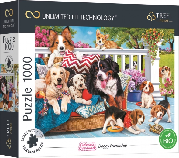 Puzzle TREFL UFT Psí přátelství 1000 dílků