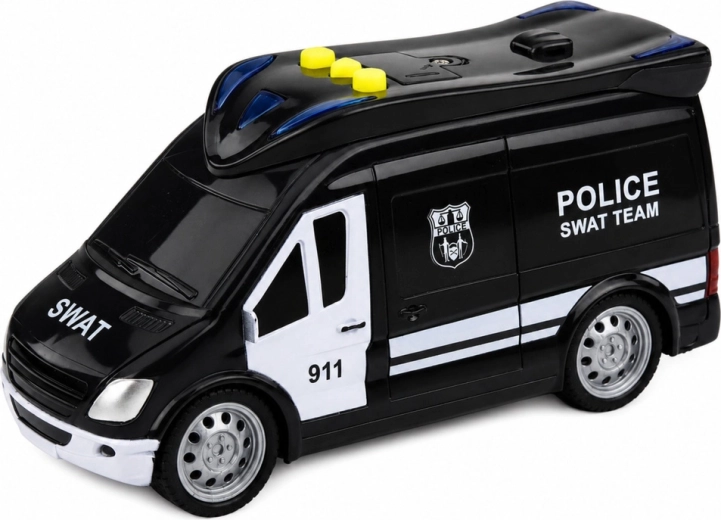 Autentický vzhled policejní jednotky SWAT