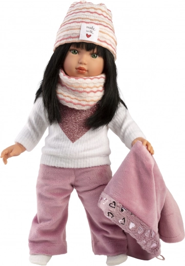 Zimní outfit pro panenku 40 cm
