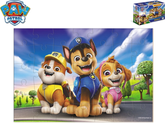 Paw Patrol dětské puzzle v krabičce 35 dílků