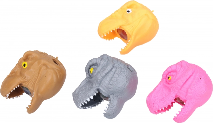 Mačkací dinosauří hlava 9 cm