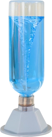 Vizuálně působivý vír během pár vteřin